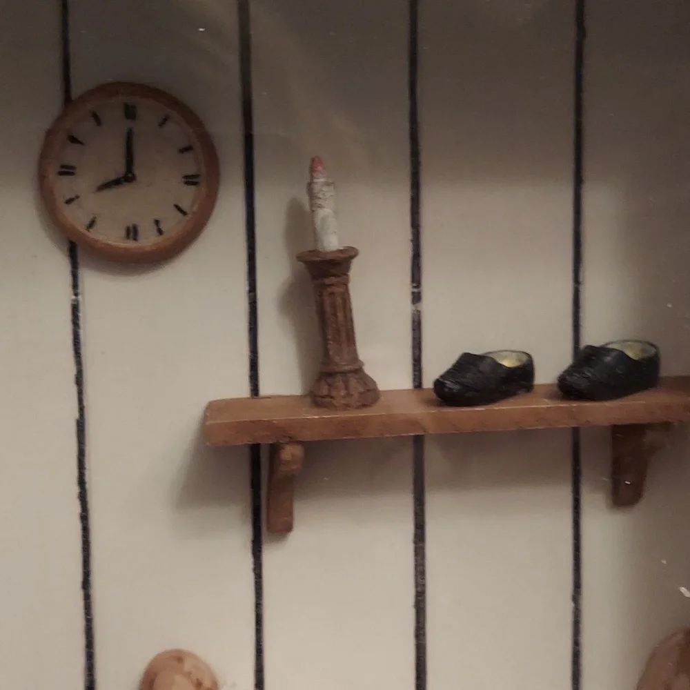 Rustic Farm home shadow box.